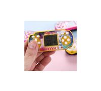 Minimáquina de juego de Tetris con bloques explosivos, llavero portátil, regalo para niños