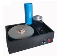 Minimáquina for procesar piedras preciosas, pulidora y rectificadora angular, doméstica, de 6 pulgadas, con regulación velocidad ,Kit de pulido y acabado(Standard)