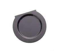 Minimiza las perturbaciones con este protector de agujero de sonido de guitarra acústica de silicona (negro estilo A de 60 mm)