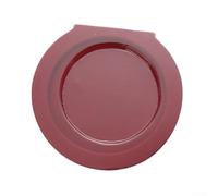 Minimiza las perturbaciones con este protector de agujero de sonido de guitarra acústica de silicona (rojo 98 mm)