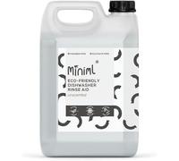Miniml Recambio Eco Rinse Aid de 5 litros, limpiador de lavavajillas totalmente natural, detergente líquido para lavar vidrio y platos profesional y comercial, sin rayas, vegano y sin crueldad animal