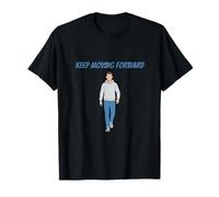 Mínimo Movimiento hacia adelante mentalidad Caminando ilustración Camiseta