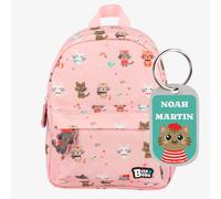 Minimochila infantil B&B Safari Babycats personalizable