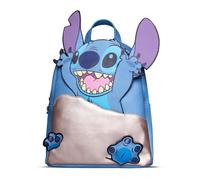 Disney Lilo & Stitch - Beach Day Stitch - Novelty Mini Back Pack, Azul 3, One Size, Casual
