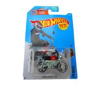 Minimoto Honda Monkey de Hot Wheels 2016 [negra y roja] n. 135/250