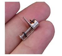 Minimotor paso a paso de 6 mm, micromotor paso a paso de 4 cables y 2 fases, eje de husillo de avance lineal Conexión rápida