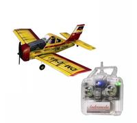 MinimumRC 4CH RC avión PZL-106, 2,4 GHz giroscopio estabilizado RC agrícola con 320 mm de envergadura, modelo de ala fija con varios modos de vuelo, espuma ligera RC avión para adultos, gas izquierdo