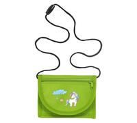 minimutz Monedero infantil personalizado con nombre, bolsa de pecho, unicornio, estrellas, niña, verde, small, Apto para niños