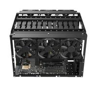 Mining Rig Frame, PC Frame Computer Case, Open Air Testbench, Stackable Mining Rig, Rack Stand for Mining, Desktop Chassis for Mining,Graphics Card Stand,Modular Pc Frame