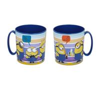 Minions 2158; taza microondas 350 ml; producto de plástico; libre BPA.