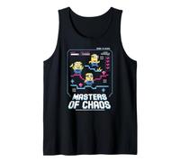 Minions 8-bit Free To Play Masters of Chaos Camiseta sin Mangas