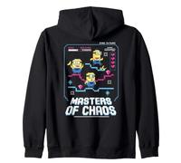 Minions 8-bit Free To Play Masters of Chaos Sudadera con Capucha