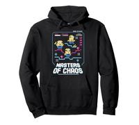 Minions 8-bit Free To Play Masters of Chaos Sudadera con Capucha