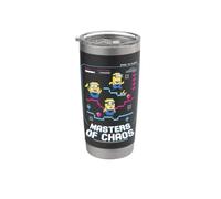 Minions 8-bit Free To Play Masters Of Chaos Vaso térmico de acero inoxidable de doble pared