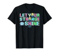 Minions 8-bit Let Your Strange Shine Camiseta