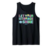 Minions 8-bit Let Your Strange Shine Camiseta sin Mangas