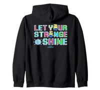 Minions 8-bit Let Your Strange Shine Sudadera con Capucha