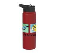 Minions Advancing Through Mistakes Stainless Steel Insulated Water Bottle