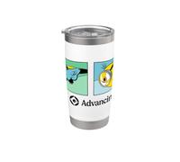 Minions Advancing Through Mistakes Vaso térmico de acero inoxidable de doble pared