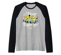 Minions Alone Together Camiseta Manga Raglan
