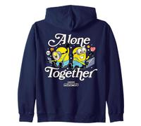 Minions Alone Together Sudadera con Capucha