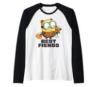 Minions Best Fiends Bob and Tim Camiseta Manga Raglan