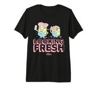 Minions Bob and Stuart Looking Fresh Selfie Camiseta Premium