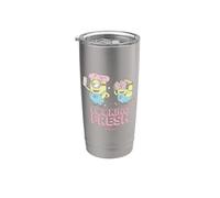 Minions Bob and Stuart Looking Fresh Selfie Vaso térmico de acero inoxidable de doble pared