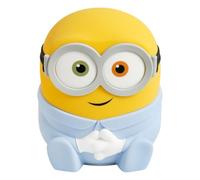 Paladone Luz nocturna Minions Bob SquishyGlo, silicona de tacto suave recargable con temporizador