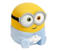 Minions Bob SquishyGlo Luz nocturna de silicona, lámpara recargable de tacto suave con licencia oficial con temporizador de apagado automático para dormitorios y hogar, niños y adultos Paladone