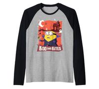 Minions Boo This Bites Belloween Camiseta Manga Raglan