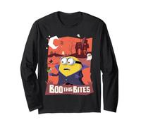 Minions Boo This Bites Belloween Manga Larga