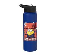 Minions Boo This Bites Belloween Stainless Steel Insulated Water Bottle