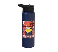Minions Boo This Bites Belloween Stainless Steel Insulated Water Bottle
