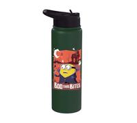 Minions Boo This Bites Belloween Stainless Steel Insulated Water Bottle