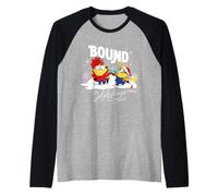 Minions Bound For The Holidays Festive Camiseta Manga Raglan