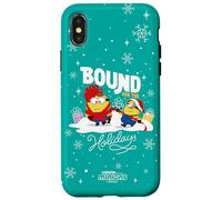 Minions Bound For The Holidays Festive Carcasa para iPhone X/XS