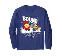 Minions Bound For The Holidays Festive Manga Larga