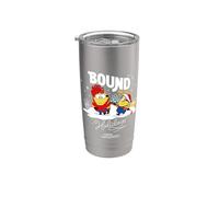 Minions Bound For The Holidays Festive Vaso térmico de acero inoxidable de doble pared