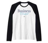 Minions Business Casual Front & Back Camiseta Manga Raglan