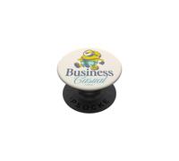 Minions Business Casual Front & Back PopSockets PopGrip Adhesivo