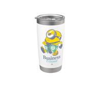 Minions Business Casual Front & Back Vaso térmico de acero inoxidable de doble pared