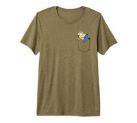 Minions Carl Taking It Easy Pocket Hit Camiseta Premium