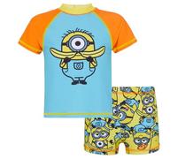 MINIONS Chicos Yo, Feo y villano Traje de baño de dos piezas, multicolor, 3-4 años