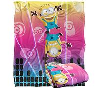 Minions CMYK Rave Silky Touch Super Soft Throw Blanket 152 x 127 cm