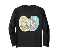 Minions Dave & Carl Easter Bunny Duo Manga Larga