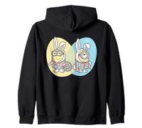 Minions Dave & Carl Easter Bunny Duo Sudadera con Capucha