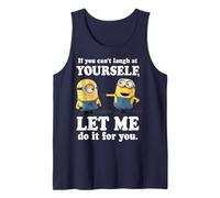 Minions de Despicable Me si no Puedes reírte de ti Mismo Camiseta sin Mangas