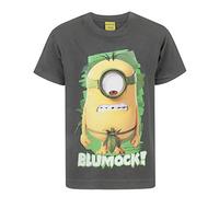 Minions Despecable Camiseta Niños Niños Niños Carácter Charcoal Top 7-8 años