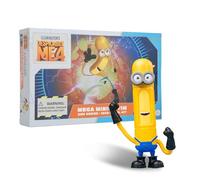 Minions Despicable Me 4 juguetes, figuras de acción Mega Tim de 5.1 pulgadas, cabeza magnética y cuerpo giratorio de 360 grados con brazos elásticos, kits de modelo Minion, regalos para niños a partir